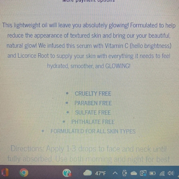 Glow on 5th Beauty Simply Glowing Vitamin C Serum - Picture 6 of 6